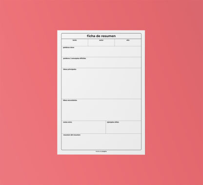 planillas para estudiar MEJOR (PDF) - Imagen 9