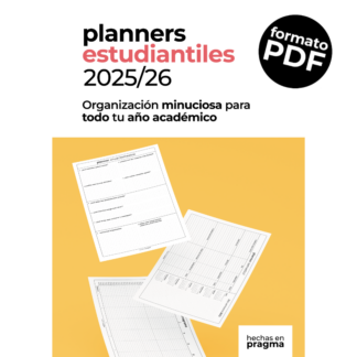 planners <br>estudiantiles <br>julio 2025 (PDF)