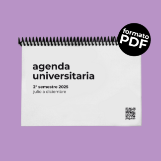 agenda universitaria <br>julio a diciembre 2025 <br>(PDF)