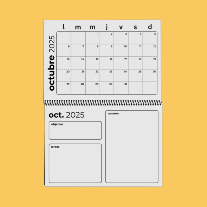 planner anual 2025 edición octubre (PDF) - Imagen 6