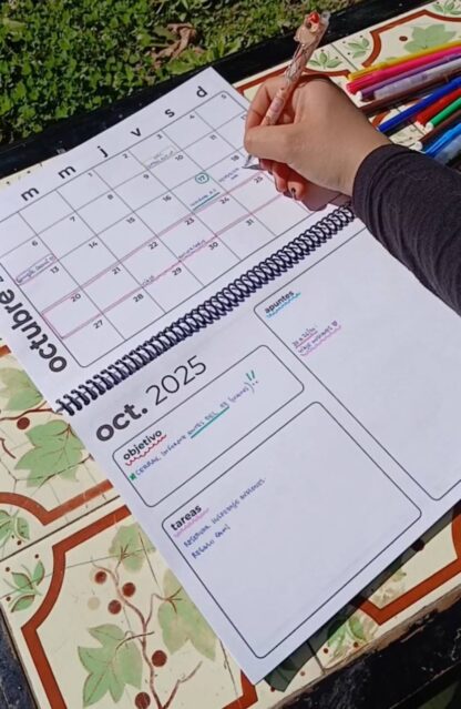 planner anual 2025 edición octubre (PDF) - Imagen 2