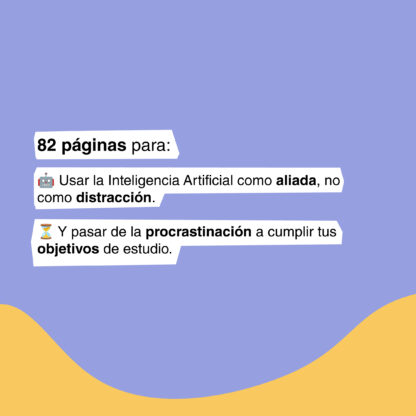 Organiza tu estudio con inteligencia artificial (ebook) - Imagen 4