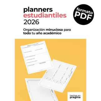 planners <br>estudiantiles <br>2026 (PDF)